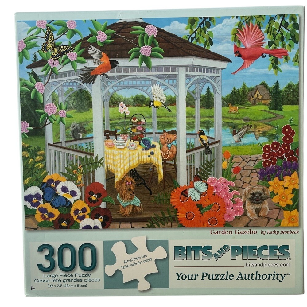 Bits & Pieces Garden Gazebo 300-Piece Puzzle